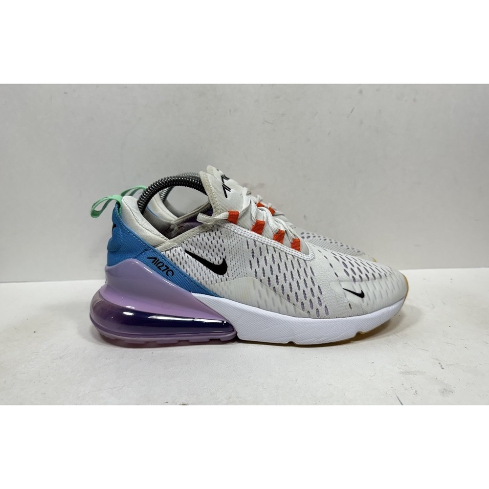 Nike Air Max 270 Nike 101 Women's Size 8.5 US White Purple Sneakers DX2351-100